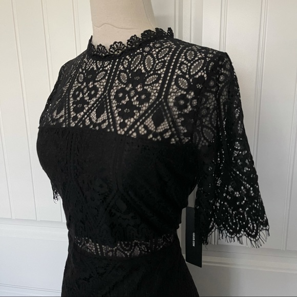 Lulu’s Remarkable Black Lace Dress - Picture 6 of 14